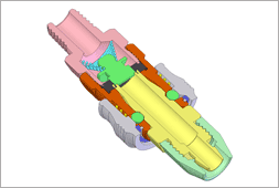 Normal pressure standard socket cross section